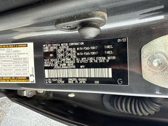 Photo of 2022 Gray Toyota 4Runner