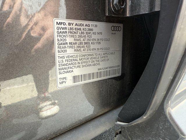 Photo of 2021 Samurai Gray Metallic Audi Q7