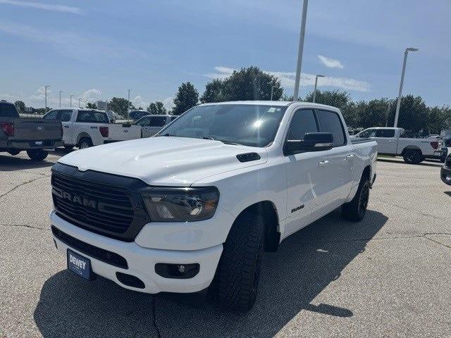Photo of 2021 Bright White Clearcoat RAM 1500