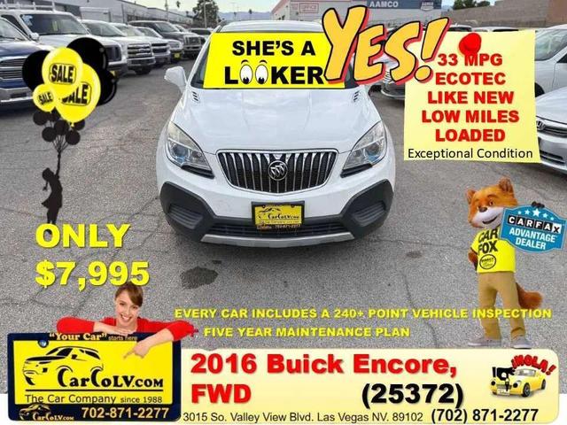 Photo of 2016 White Buick Encore