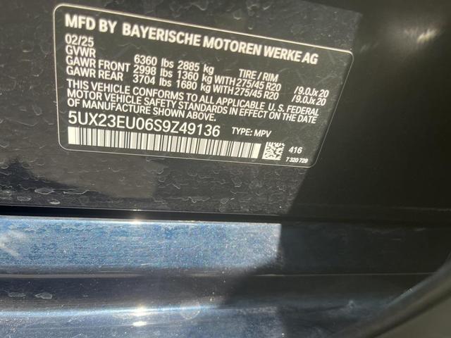 Photo of 2025 Carbon Black Metallic BMW X5