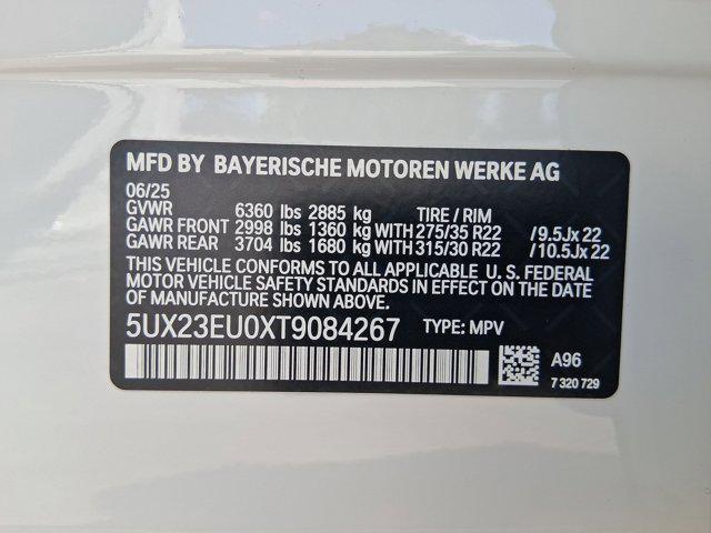 Photo of 2026 Mineral White Metallic BMW X5