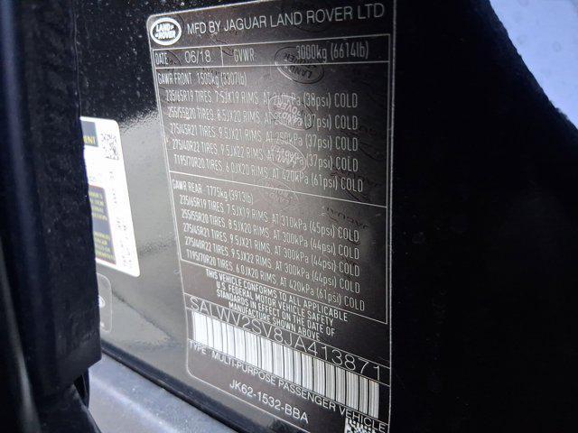 Photo of 2018 Black Land Rover Range Rover Sport