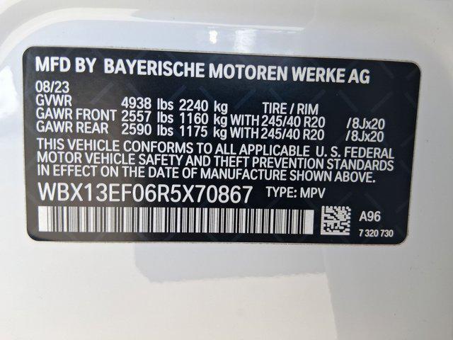 Photo of 2024 Mineral White Metallic BMW X1