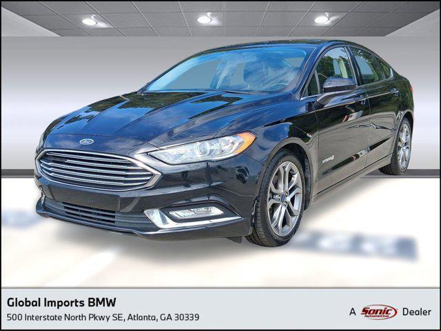 Photo of 2017 Shadow Black Ford Fusion Hybrid