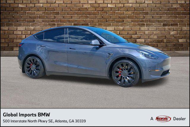 Photo of 2022 Gray Tesla Model Y