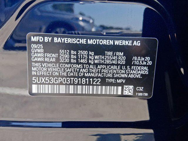 Photo of 2026 Tanzanite Blue II Metallic BMW X3