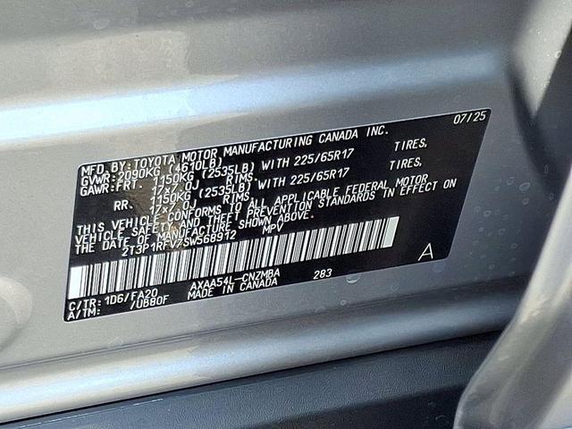 Photo of 2025 Silver Sky Metallic Toyota RAV4