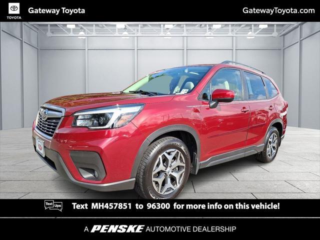 Photo of 2021 Crimson Red Pearl Subaru Forester