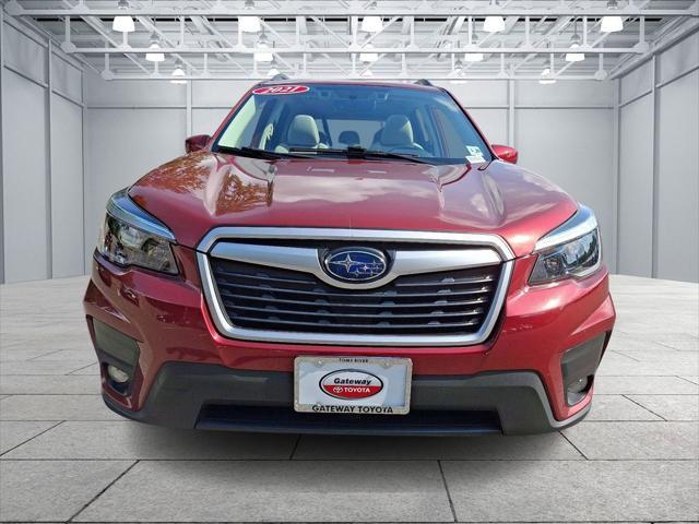 Photo of 2021 Crimson Red Pearl Subaru Forester