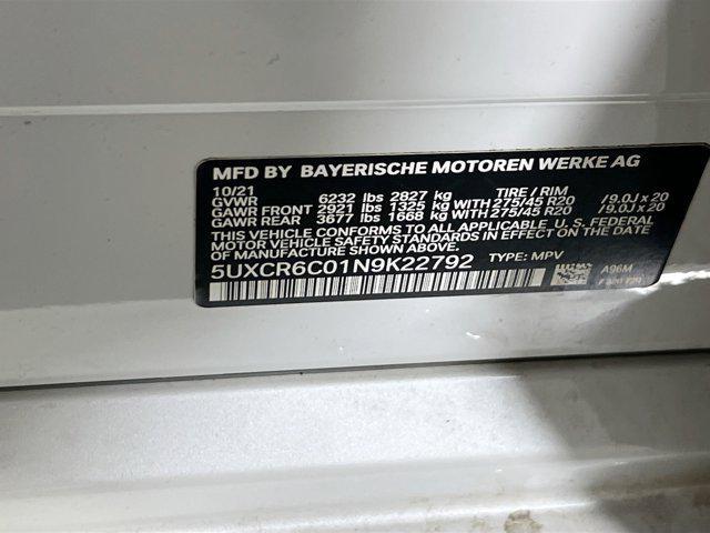Photo of 2022 Mineral White Metallic BMW X5