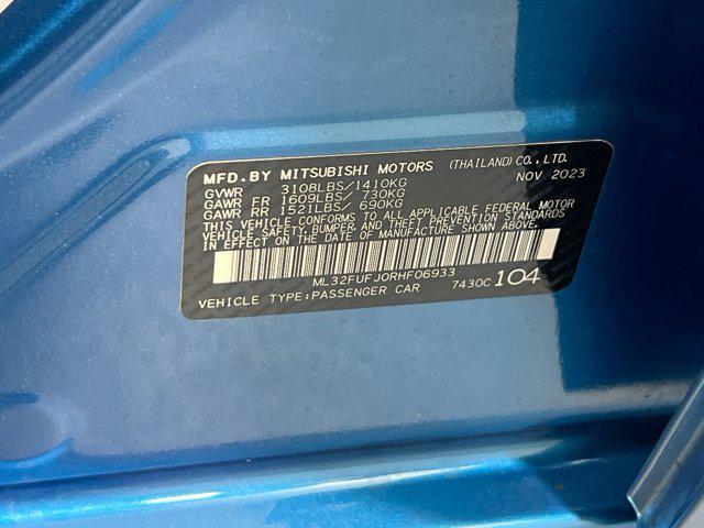 Photo of 2024 Sapphire Blue Metallic Mitsubishi Mirage G4