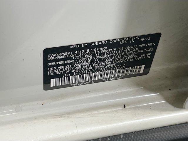Photo of 2022 Crystal White Pearl Subaru Crosstrek