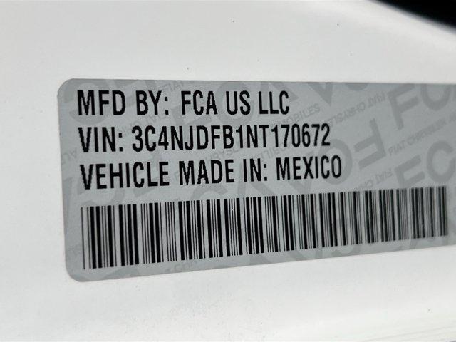 Photo of 2022 Bright White Clearcoat Jeep Compass