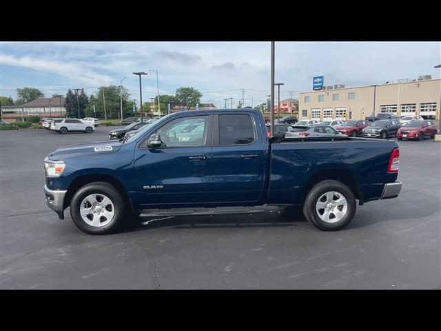 Photo of 2022 Patriot Blue Pearlcoat RAM 1500