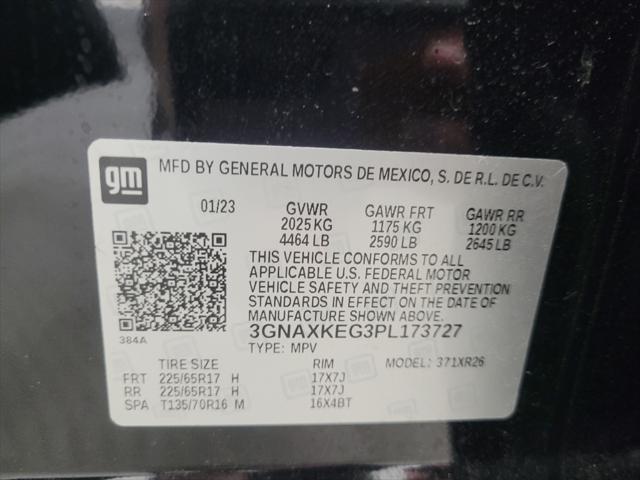 Photo of 2023 Mosaic Black Metallic Chevrolet Equinox