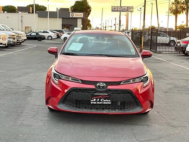 Photo of 2020 Maroon Toyota Corolla