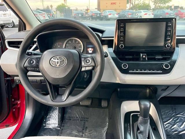 Photo of 2020 Maroon Toyota Corolla