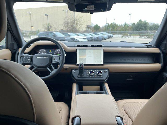 Photo of 2025 Santorini Black Metallic Land Rover Defender