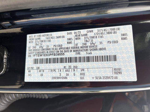 Photo of 2023 AGATE BLACK METALLIC Ford F-150