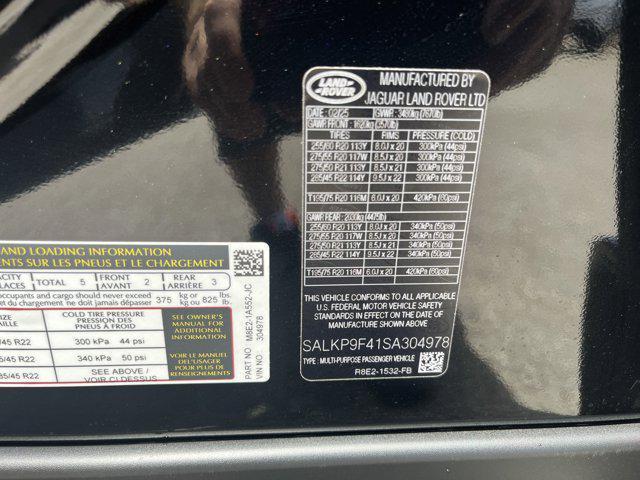 Photo of 2025 Santorini Black Land Rover Range Rover