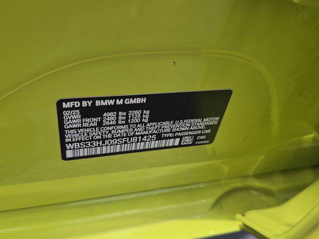 Photo of 2025 Sao Paulo Yellow BMW M3