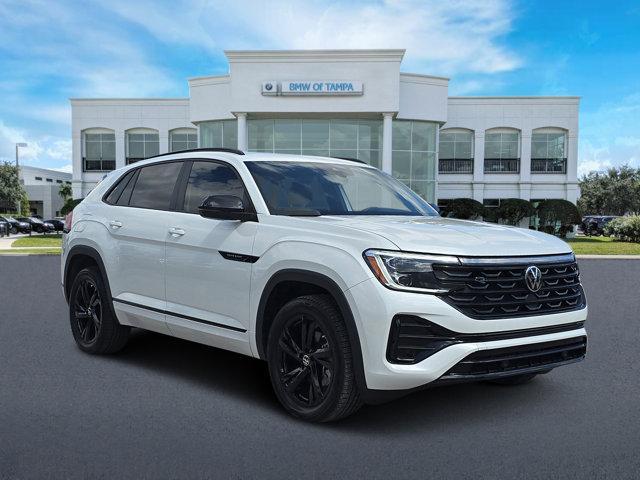 Photo of 2025 Opal White Pearl Volkswagen Atlas Cross Sport