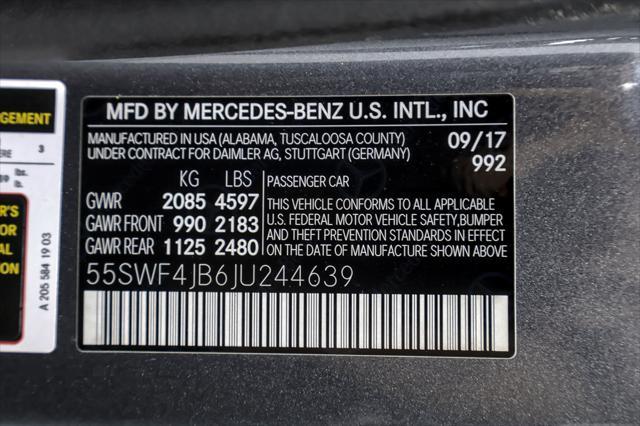 Photo of 2018 Selenite Grey Metallic Mercedes-Benz C-Class