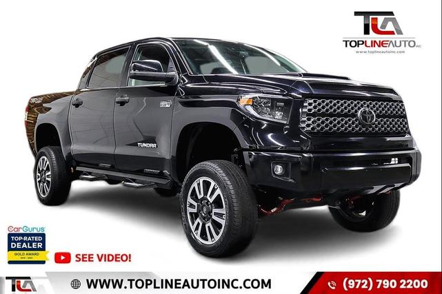 Photo of 2021 Midnight Black Metallic Toyota Tundra