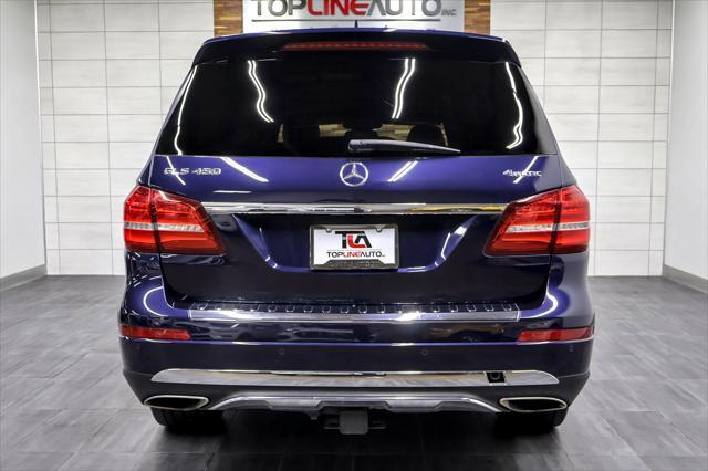 Photo of 2017 Brilliant Blue Metallic Mercedes-Benz GLS 450