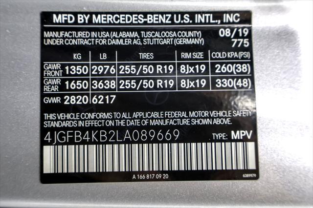 Photo of 2020 Iridium Silver Metallic Mercedes-Benz GLE 350