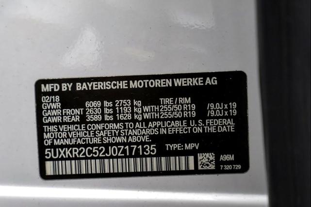 Photo of 2018 Mineral White Metallic BMW X5