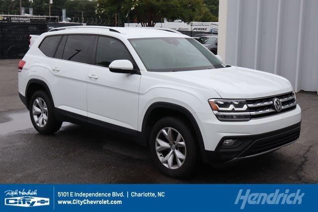 Photo of 2019 Pure White Volkswagen Atlas