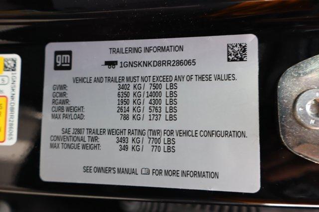 Photo of 2024 Black Chevrolet Tahoe