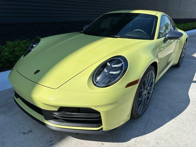 Photo of 2025 Yellow Metallic Porsche 911