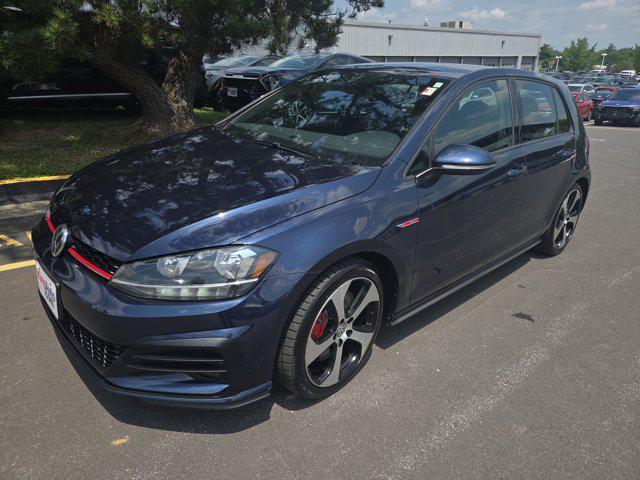 Photo of 2019 Night Blue Metallic Volkswagen Golf GTI