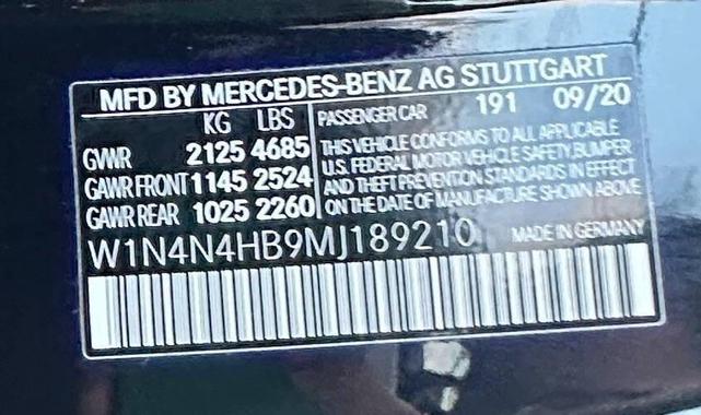 Photo of 2021 Black Mercedes-Benz GLA 250