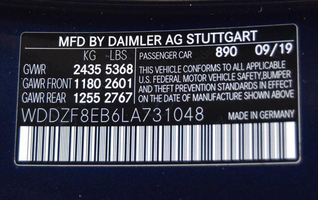 Photo of 2020 Lunar Blue Metallic Mercedes-Benz E-Class
