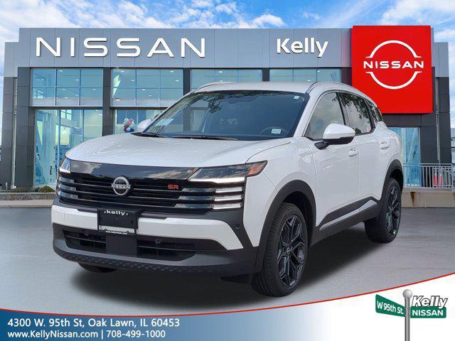 Photo of 2025 Aspen White Tricoat Nissan Kicks