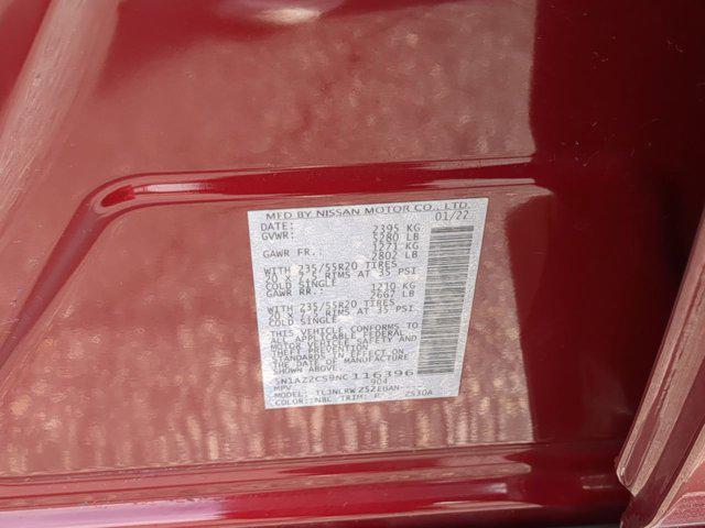 Photo of 2022 Scarlet Ember Tintcoat Nissan Murano