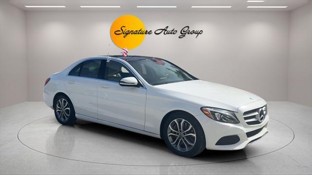 Photo of 2018 White Mercedes-Benz C-Class