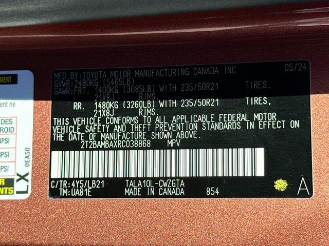 Photo of 2024 Copper Crest Lexus RX 350