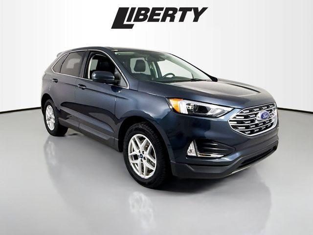 Photo of 2022 Stone Blue Metallic Ford Edge