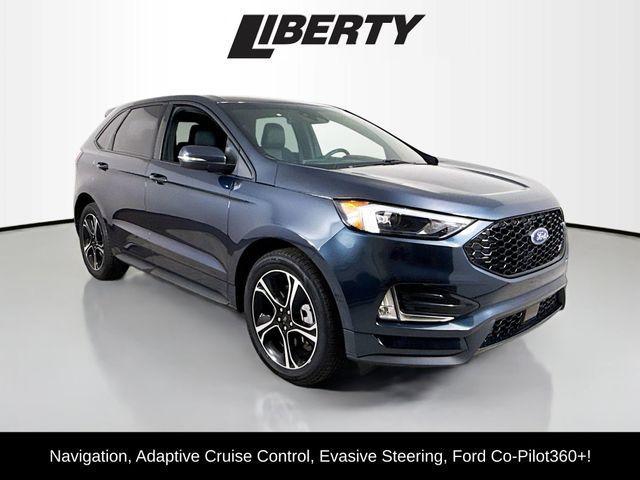 Photo of 2022 Stone Blue Metallic Ford Edge