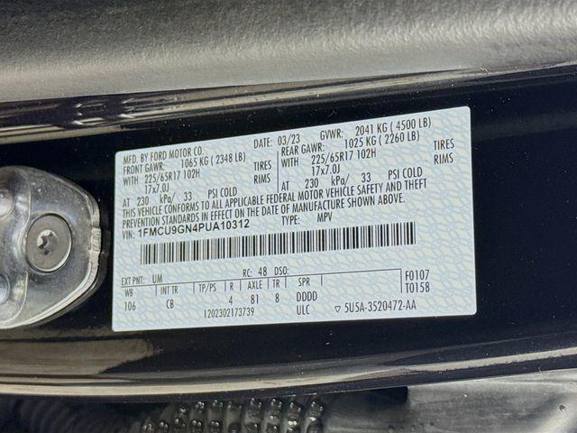 Photo of 2023 Agate Black Metallic Ford Escape