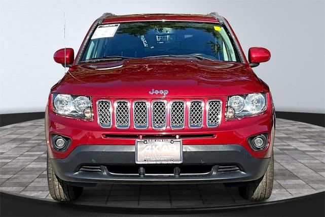 Photo of 2016 Deep Cherry Red Crystal Pearlcoat Jeep Compass