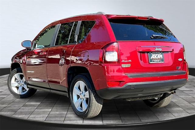 Photo of 2016 Deep Cherry Red Crystal Pearlcoat Jeep Compass