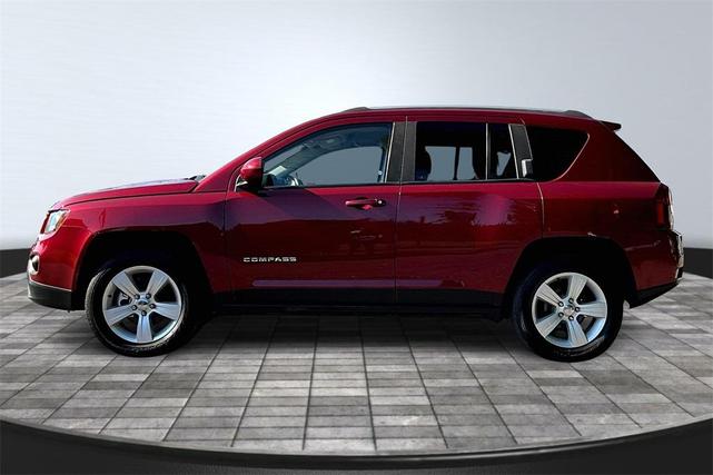 Photo of 2016 Deep Cherry Red Crystal Pearlcoat Jeep Compass