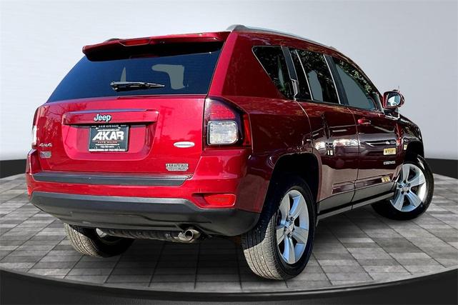 Photo of 2016 Deep Cherry Red Crystal Pearlcoat Jeep Compass