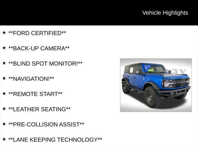 Photo of 2024 Blue Metallic Ford Bronco